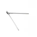 Полотенцедержатель FRAP F1812 поворотный двойной 382 мм белый/хром с двумя накладками