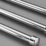 Рушникотримач поворотний потрійний Frap F1813 з 2-ма накладками, 397 мм, білий/хром