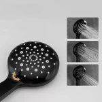 Смеситель для ванны FRAP F3249-6 черный/хром