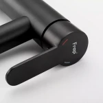 Смеситель для умывальника FRAP F10801-6 черный