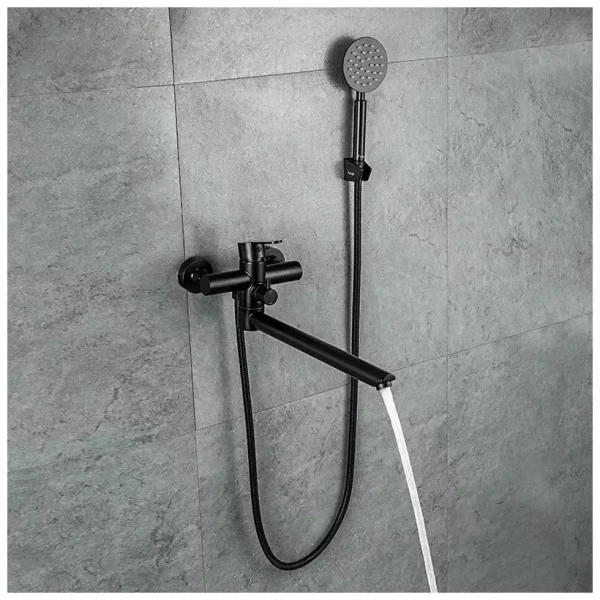 Смеситель для ванны FRAP F22801-6 черный