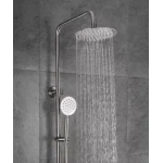 F2448 душ.система нерж.корп. 3х функцій. Ø35 (сатин) {4/1}