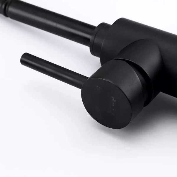 Смеситель для кухни FRAP F40993-6 с гибким изливом, 2 режима, черный