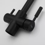 Смеситель для кухни FRAP F4352-6 на две воды черный