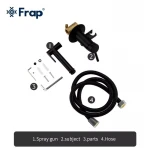 Гигиенический душ FRAP F7505-6 черный