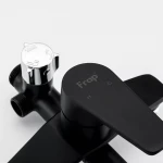 Душевая система FRAP F2429 черная с переключателем на лейку, 5 режимов