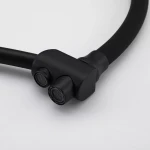 Смеситель для кухни GAPPO G4398-16 с гибким изливом черный