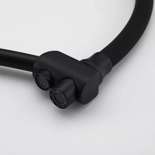 Смеситель для кухни GAPPO G4398-16 с гибким изливом черный