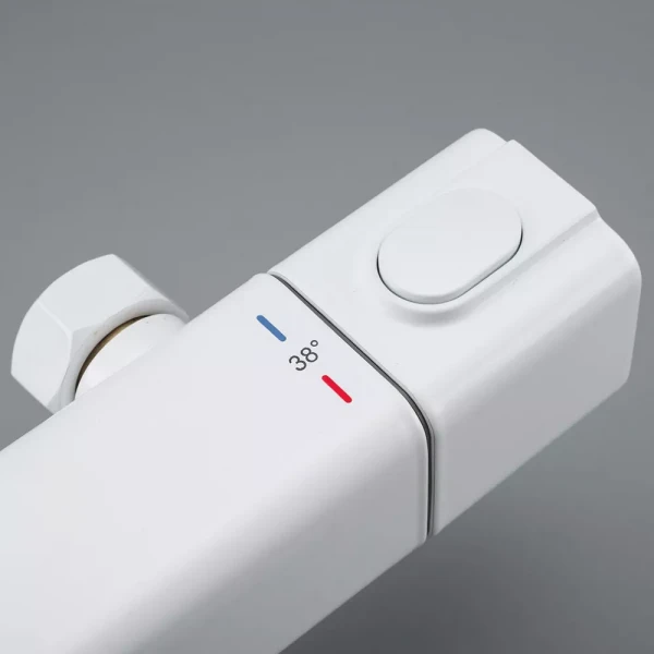 Душевая система GAPPO G2491-8 с термостатом белая с переключателем на лейку