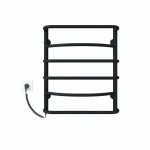 Полотенцесушитель электрический DEFFI Аквамикс 500x600 60 Вт левый черный