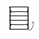 Полотенцесушитель электрический DEFFI Аквамикс 500x600 60 Вт правый черный