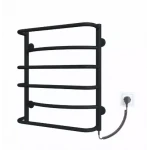 Полотенцесушитель электрический DEFFI Аквамикс 500x600 60 Вт правый черный