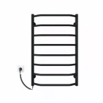 Полотенцесушитель электрический DEFFI Трапеция 500x800 80 Вт левая черная
