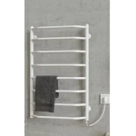 Полотенцесушитель электрический DEFFI Трапеция 500x800 80 Вт белая, правая