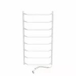 Полотенцесушитель электрический DEFFI Трапеция 500x800 80 Вт белая, правая