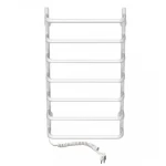 Полотенцесушитель электрический DEFFI Стандарт 500x700 100 Вт левый белый
