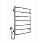 Полотенцесушитель электрический DEFFI Трапеция 500x800 120 Вт левая хромированная