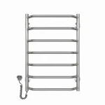 Полотенцесушитель электрический DEFFI Трапеция 500x800 120 Вт левая хромированная