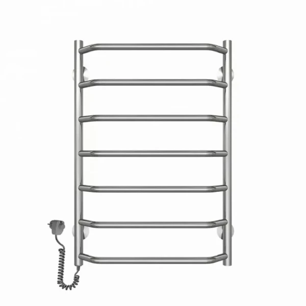 Полотенцесушитель электрический DEFFI Трапеция 500x800 120 Вт левая хромированная