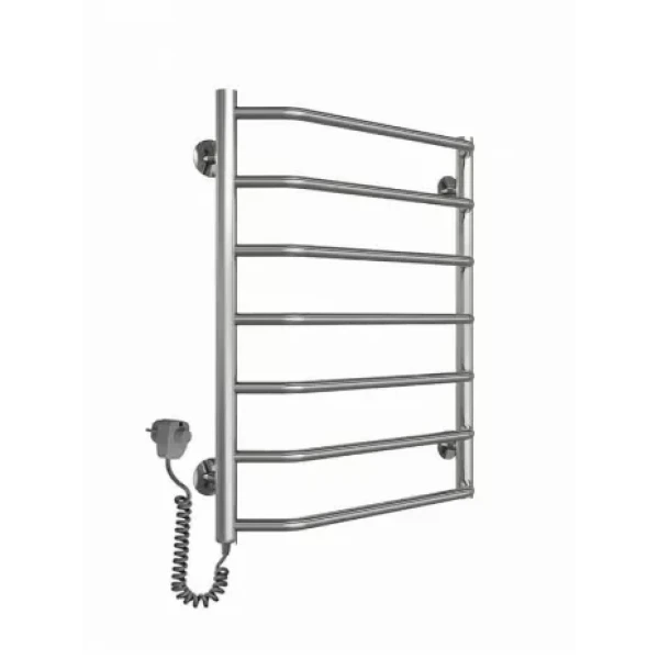 Полотенцесушитель электрический DEFFI Трапеция 500x800 120 Вт левая хромированная