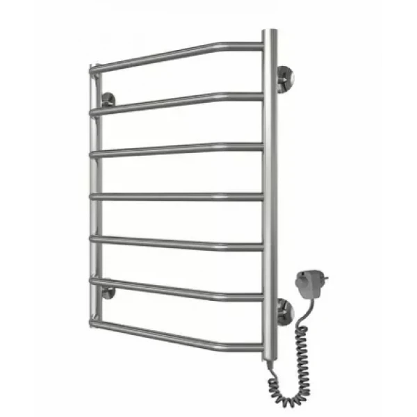 Полотенцесушитель электрический DEFFI Трапеция 500x800 мм, 120 Вт, хромированный, правый