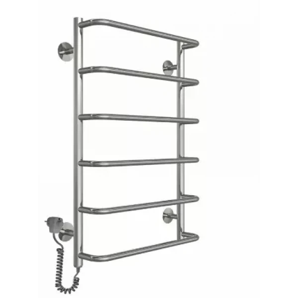 Полотенцесушитель электрический DEFFI Стандарт 500x800 110 Вт левый хромированный