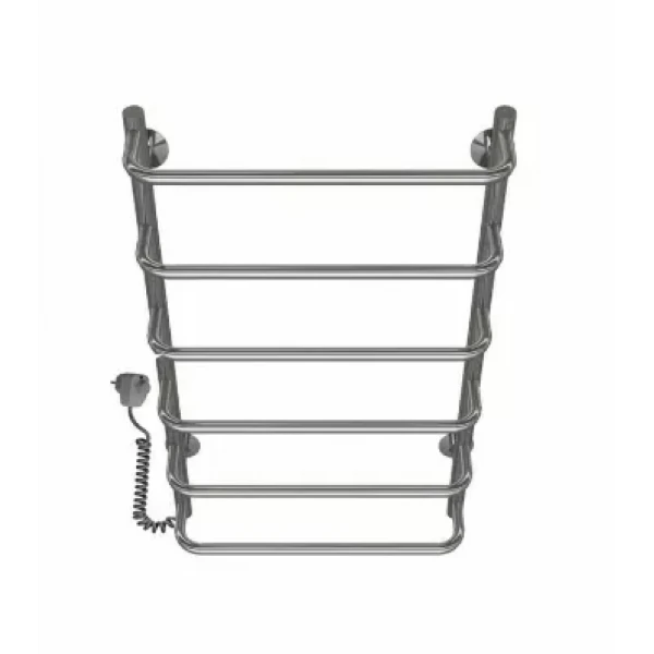 Полотенцесушитель электрический DEFFI Стандарт 500x800 110 Вт левый хромированный