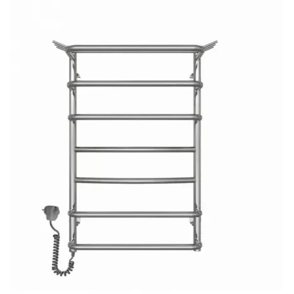 Полотенцесушитель электрический DEFFI Юность 500x800 118 Вт хромированная левая