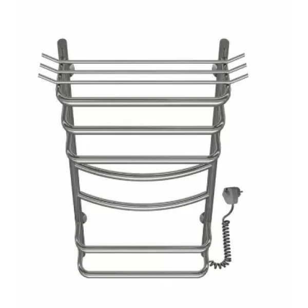 Полотенцесушитель электрический DEFFI Юность 500x800 130 Вт хром права