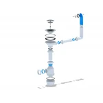 Сифон для мийки ANI-plast A0145S P15, 1 1/2