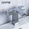 Смеситель для умывальника GAPPO G1007-40 хромированный