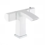 Змішувач для умивальника GAPPO G1007-50, білий/хром