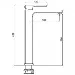 Смеситель для умывальника GAPPO G1017-2 белый/хром