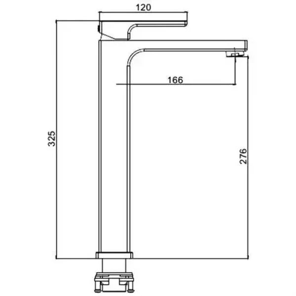 Смеситель для умывальника GAPPO G1017-2 белый/хром