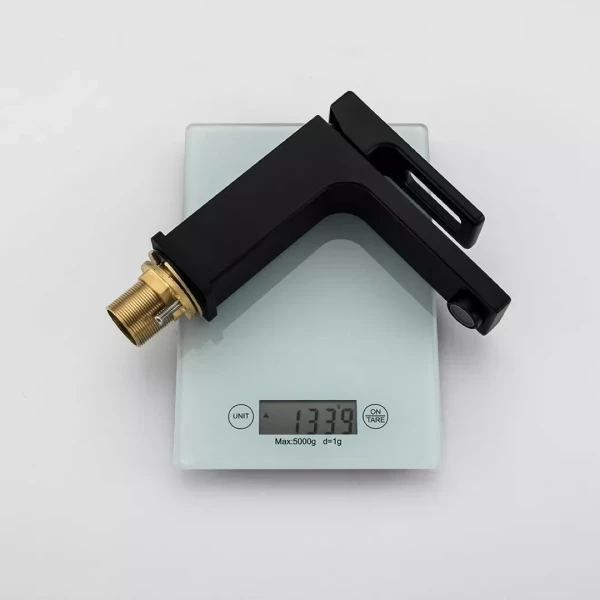 Смеситель для умывальника GAPPO G1017-6 черный