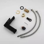 Смеситель для умывальника GAPPO G1017-6 черный