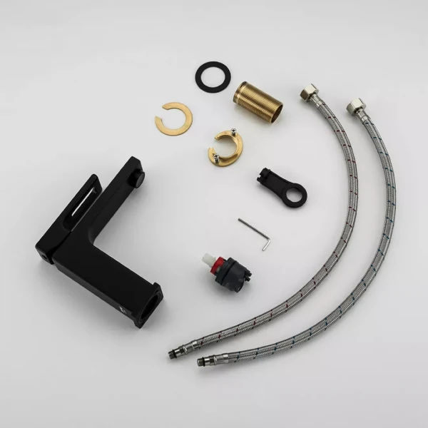 Смеситель для умывальника GAPPO G1017-6 черный