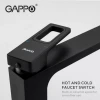 Смеситель для умывальника GAPPO G1017-62 черный
