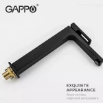 Смеситель для умывальника GAPPO G1017-62 черный