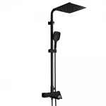 Душевая система GAPPO G2417-6 черная с переключателем на лейку