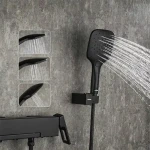 Смеситель для ванны GAPPO G3217-6 черный