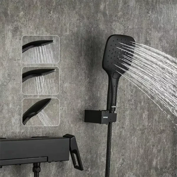 Смеситель для ванны GAPPO G3217-6 черный