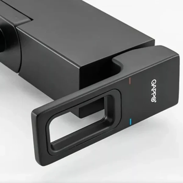Смеситель для ванны GAPPO G3217-6 черный