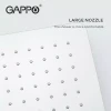 Душевая система встроенная GAPPO G7107-40 хромированная с переключателем на лейку 3-функции