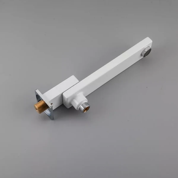 Встраиваемая душевая система GAPPO G7117-8 белая/хром с переключателем на лейку 3-функции