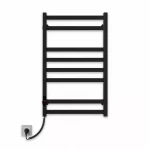 Полотенцесушитель электрический DEFFI Avast 500x800 140 Вт левый черный