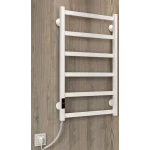 Полотенцесушитель электрический DEFFI Avast 500x800 140 Вт левый белый