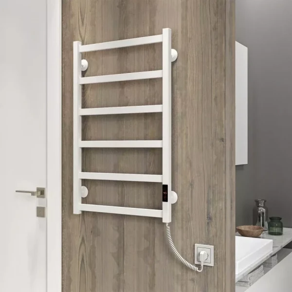 Полотенцесушитель электрический DEFFI Avast 500x800 правый 140 Вт белый