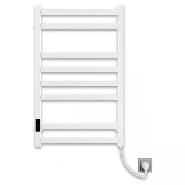 Полотенцесушитель электрический DEFFI Avast 500x800 правый 140 Вт белый