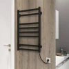 Рушникосушарка електрична Deffi Avast 500x800 правий, 140 Вт, чорний